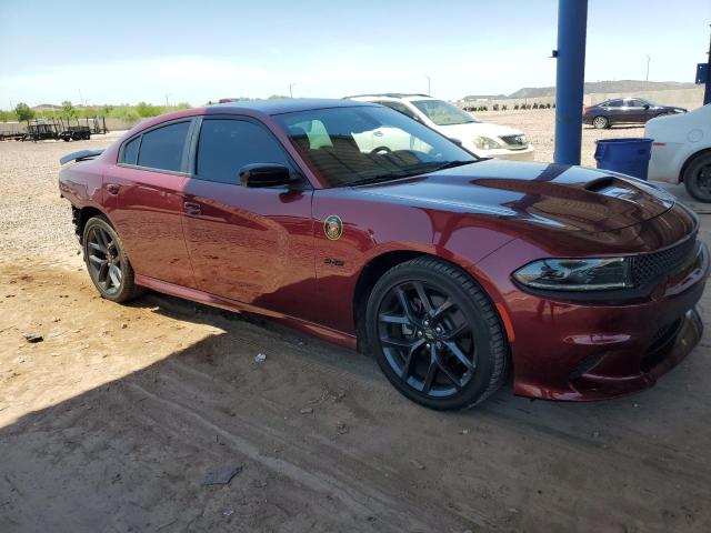 2C3CDXCT1PH535526 - 2023 DODGE CHARGER R/T 勃艮第红 照片 4