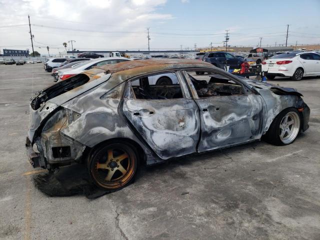 SHHFK7H42KU406708 - 2019 HONDA CIVIC SPORT 烧焦的 照片 3