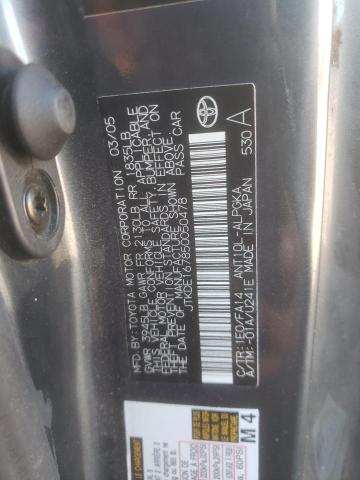 JTKDE167850050478 - 2005 TOYOTA SCION TC 黑色 照片 12