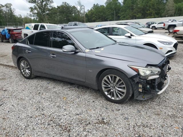 JN1EV7AP2JM366406 - 2018 INFINITI Q50 LUXE GRAY photo 4