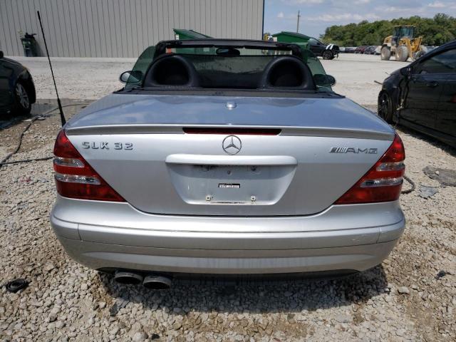 WDBKK66F74F301545 - 2004 MERCEDES-BENZ SLK 32 AMG KOMPRESSOR SILVER photo 6