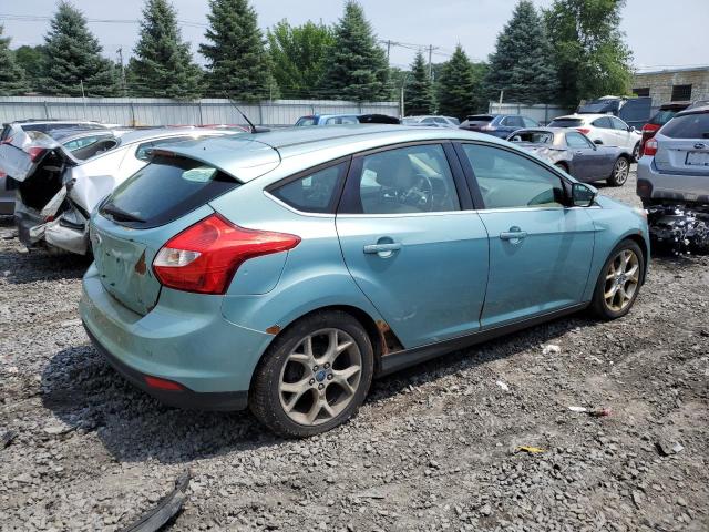 1FAHP3M26CL276185 - 2012 FORD FOCUS SEL TURQUOISE photo 3