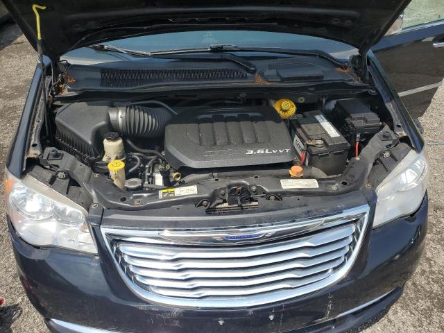 2C4RC1CG9FR728332 - 2015 CHRYSLER TOWN & COU TOURING L BLACK photo 12