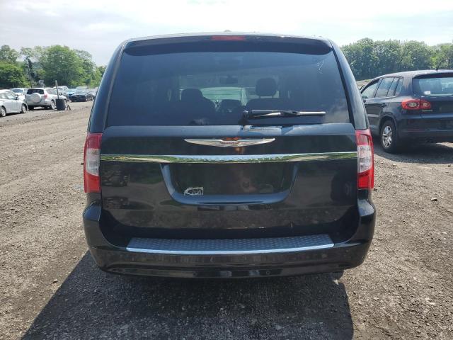 2C4RC1CG9FR728332 - 2015 CHRYSLER TOWN & COU TOURING L BLACK photo 6