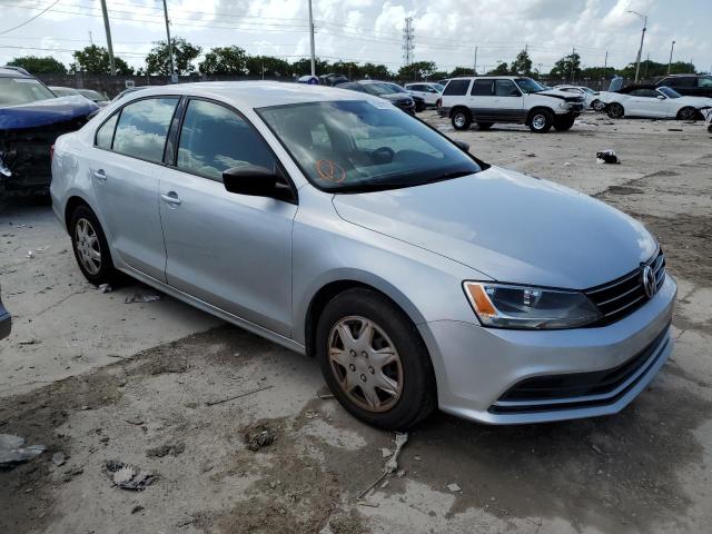 3VW2K7AJ8FM297301 - 2015 VOLKSWAGEN JETTA BASE 银色 照片 4