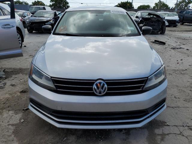 3VW2K7AJ8FM297301 - 2015 VOLKSWAGEN JETTA BASE 银色 照片 5