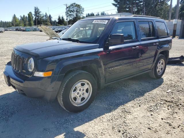 1C4NJPBA1GD714983 - 2016 JEEP PATRIOT SPORT BLUE photo 1