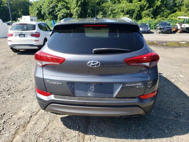 KM8J3CA22GU221594 - 2016 HYUNDAI TUCSON LIMITED GRAY photo 6