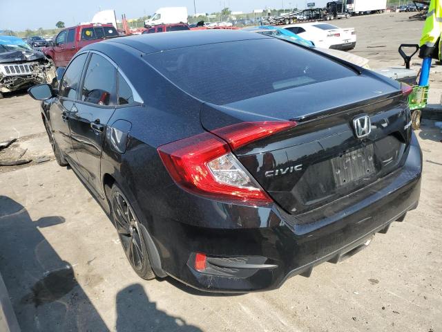 2HGFC2F88LH500452 - 2020 HONDA CIVIC SPORT 黑色 照片 2