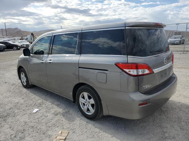 JN8AE2KP8B9001752 - 2011 NISSAN QUEST S TAN photo 2