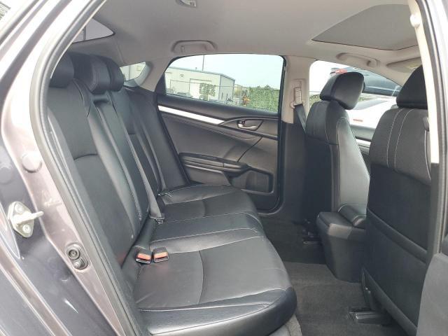 19XFC1F74HE017057 - 2017 HONDA CIVIC EXL ნაცრისფერი ფოტო 10