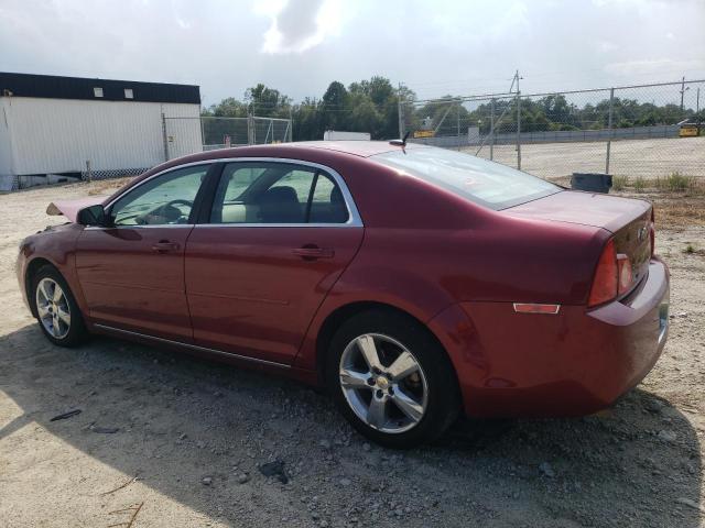 1G1ZC5E16BF302205 - 2011 CHEVROLET MALIBU 1LT RED photo 2