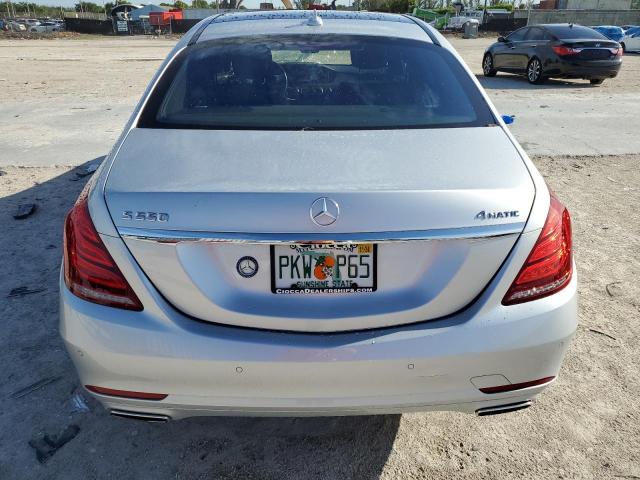 WDDUG8FB8GA241285 - 2016 MERCEDES-BENZ S 550 4MATIC SILVER photo 6