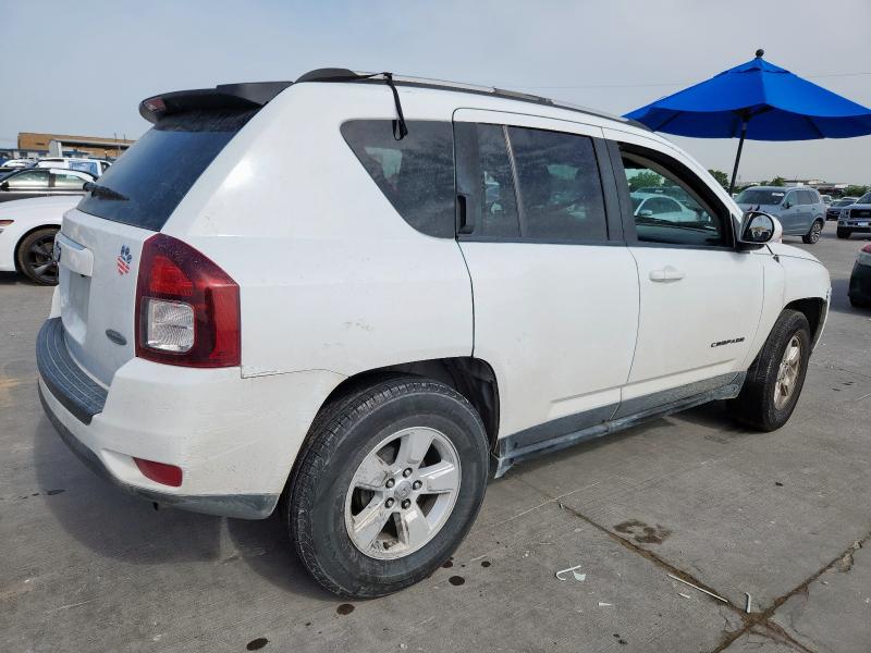1C4NJCEA0GD734758 - 2016 JEEP COMPASS LATITUDE თეთრი ფოტო 3