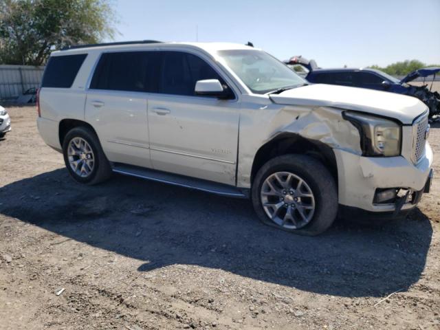 1GKS1BKCXFR101841 - 2015 GMC YUKON SLT WHITE photo 4