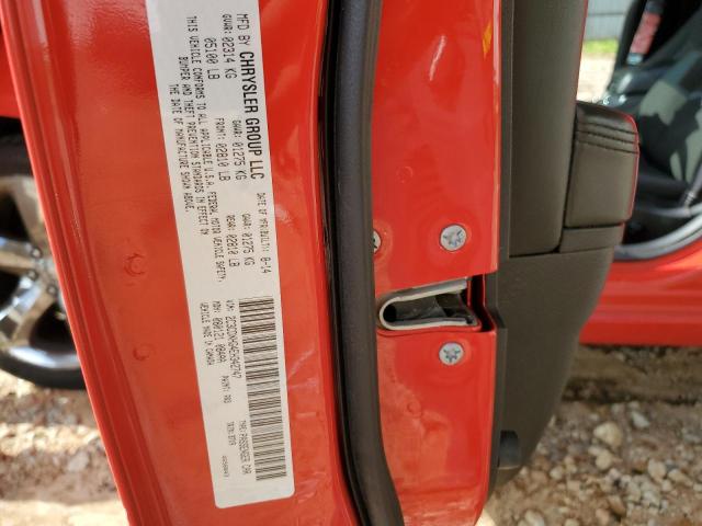 2C3CDXHG4EH342747 - 2014 DODGE CHARGER SXT RED photo 12