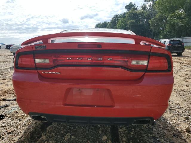 2C3CDXHG4EH342747 - 2014 DODGE CHARGER SXT RED photo 6