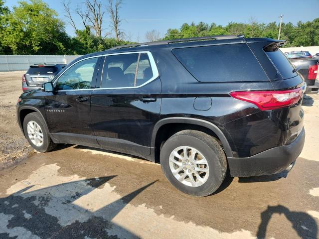 1GNEVGKW3KJ286447 - 2019 CHEVROLET TRAVERSE LT BLACK photo 2