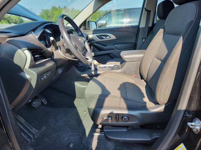 1GNEVGKW3KJ286447 - 2019 CHEVROLET TRAVERSE LT BLACK photo 7