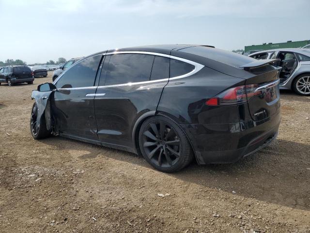 5YJXCBE25JF137952 - 2018 TESLA MODEL X 黑色 照片 2