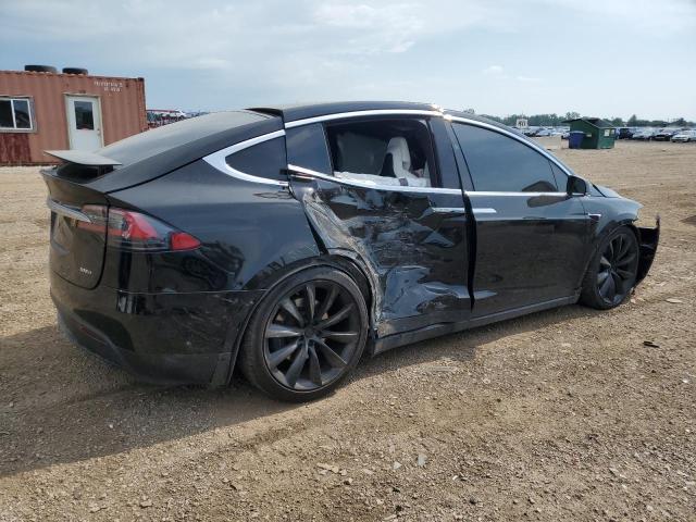 5YJXCBE25JF137952 - 2018 TESLA MODEL X 黑色 照片 3