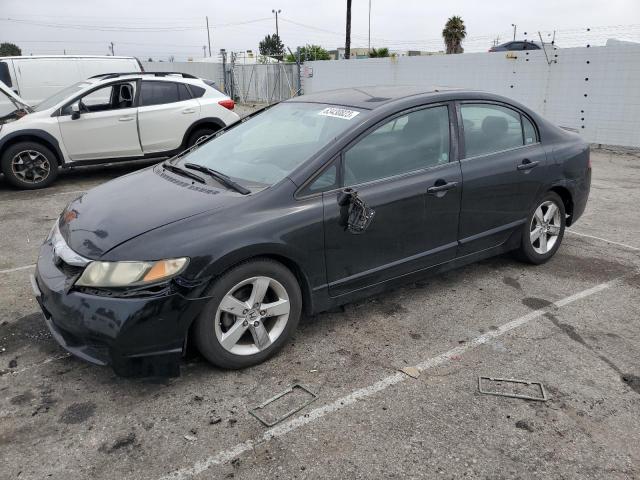 2HGFA16609H324729 - 2009 HONDA CIVIC LX-S Սև լուսանկար 1