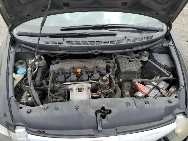 2HGFA16609H324729 - 2009 HONDA CIVIC LX-S Սև լուսանկար 11