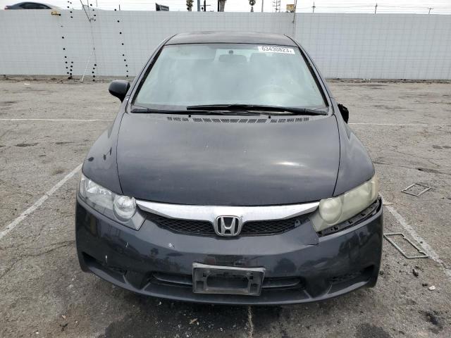 2HGFA16609H324729 - 2009 HONDA CIVIC LX-S Սև լուսանկար 5