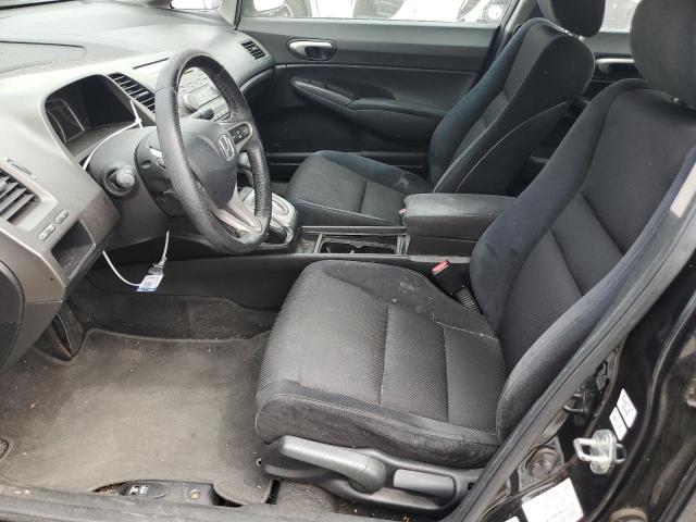 2HGFA16609H324729 - 2009 HONDA CIVIC LX-S Սև լուսանկար 7