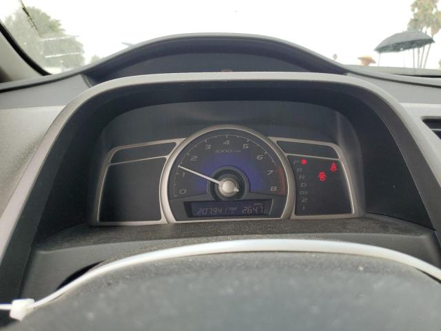 2HGFA16609H324729 - 2009 HONDA CIVIC LX-S Սև լուսանկար 9