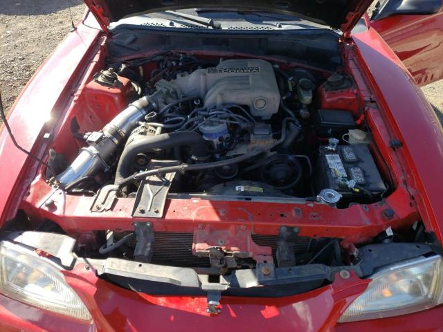 1FALP42D7SF193964 - 1995 FORD MUSTANG COBRA SVT RED photo 11