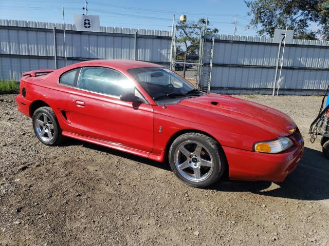 1FALP42D7SF193964 - 1995 FORD MUSTANG COBRA SVT RED photo 4