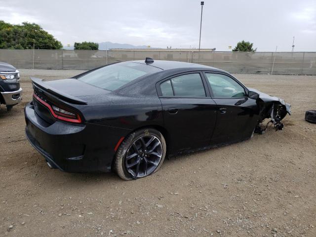 2C3CDXHG1KH737920 - 2019 DODGE CHARGER GT BLACK photo 3