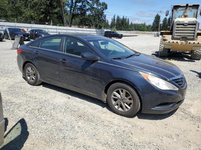 5NPEB4AC5BH175575 - 2011 HYUNDAI SONATA GLS BLUE photo 4