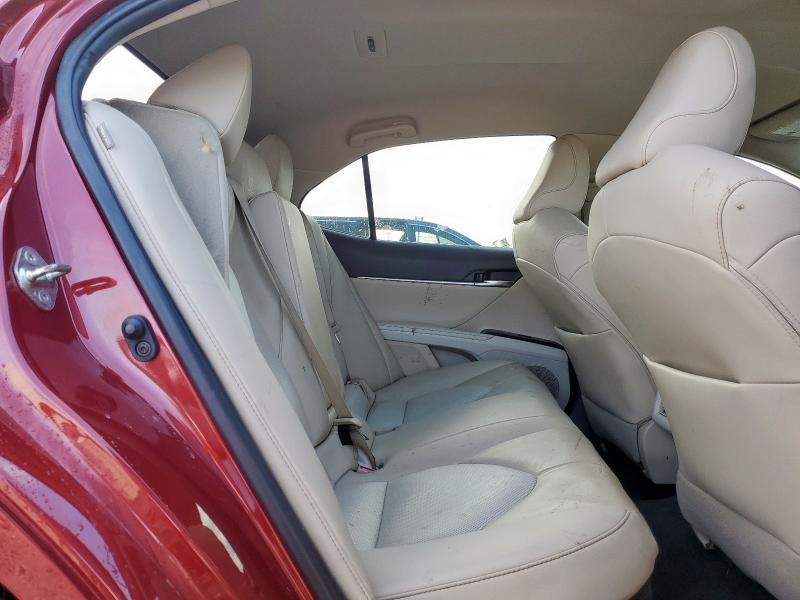 4T1F31AKXLU538639 - 2020 TOYOTA CAMRY XLE RED photo 10