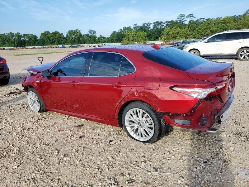 4T1F31AKXLU538639 - 2020 TOYOTA CAMRY XLE RED photo 2