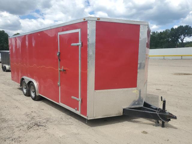 1P9BE2026NF849065 - 2022 CARGO TRAILER RED photo 1