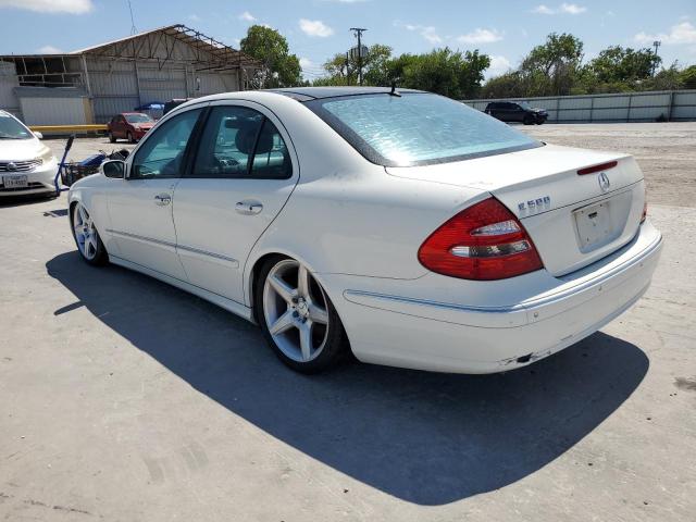 WDBUF70J54A435421 - 2004 MERCEDES-BENZ E 500 WHITE photo 2