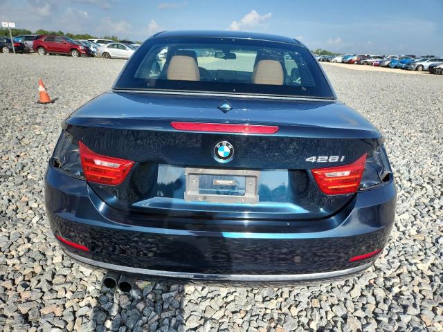 WBA3V7C51F5A24446 - 2015 BMW 428 I SULEV BLUE photo 6