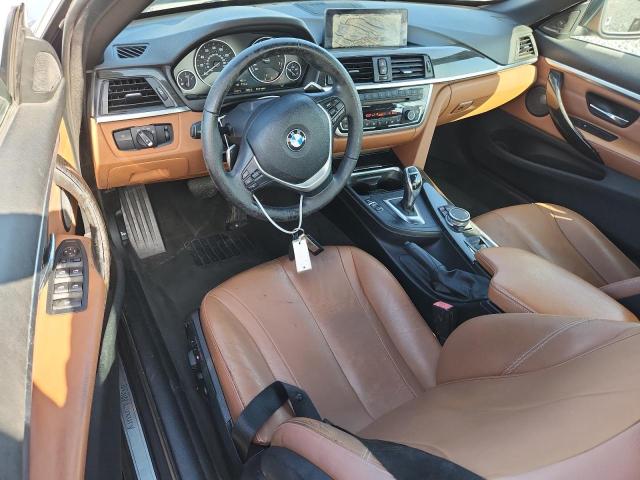 WBA3V7C51F5A24446 - 2015 BMW 428 I SULEV BLUE photo 8