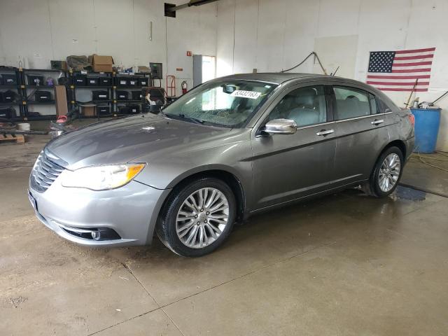1C3CCBCG1DN508726 - 2013 CHRYSLER 200 LIMITED GRAY photo 1
