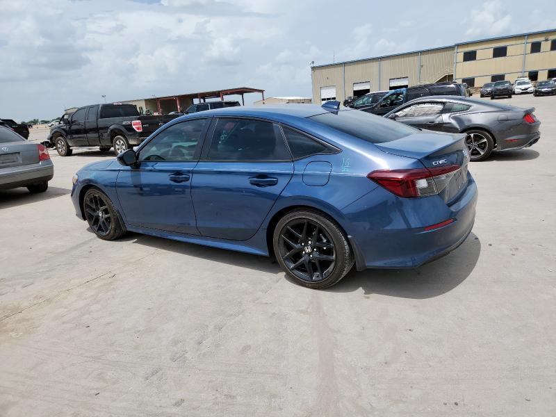 2HGFE2F56SH582583 - 2025 HONDA CIVIC SPORT BLUE photo 2