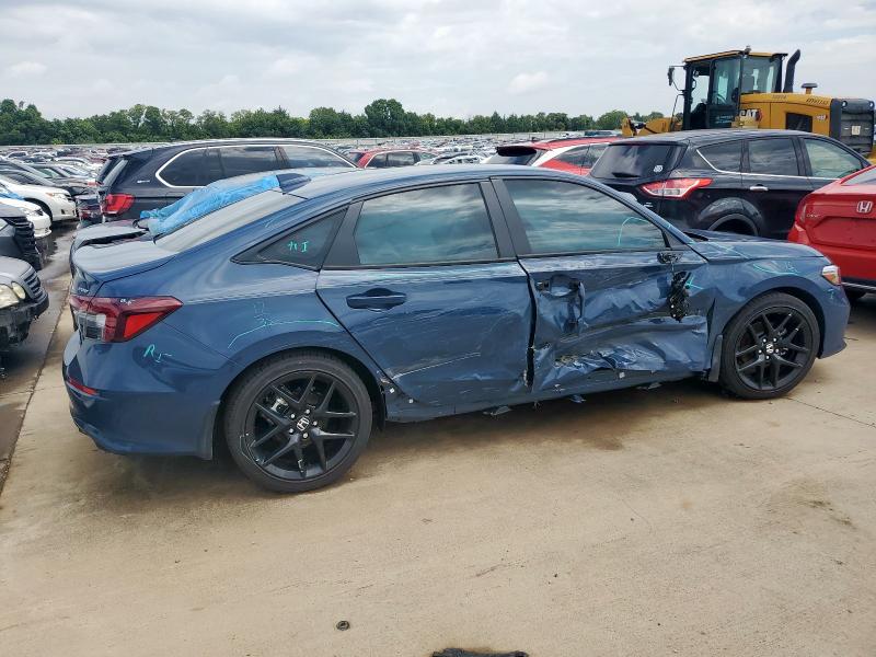 2HGFE2F56SH582583 - 2025 HONDA CIVIC SPORT BLUE photo 3