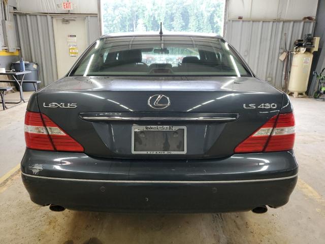 JTHBN36F740141577 - 2004 LEXUS LS 430 GRAY photo 6