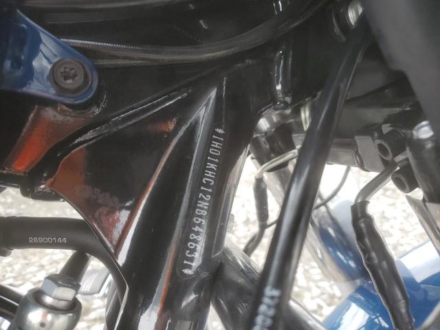 1HD1KHC12NB648631 - 2022 HARLEY-DAVIDSON FLTRX 蓝色 照片 10