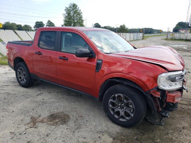 3FTTW8E95NRA54533 - 2022 FORD MAVERICK XL ORANGE photo 4