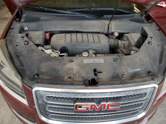 1GKKRRKD9FJ199219 - 2015 GMC ACADIA SLT-1 RED photo 12