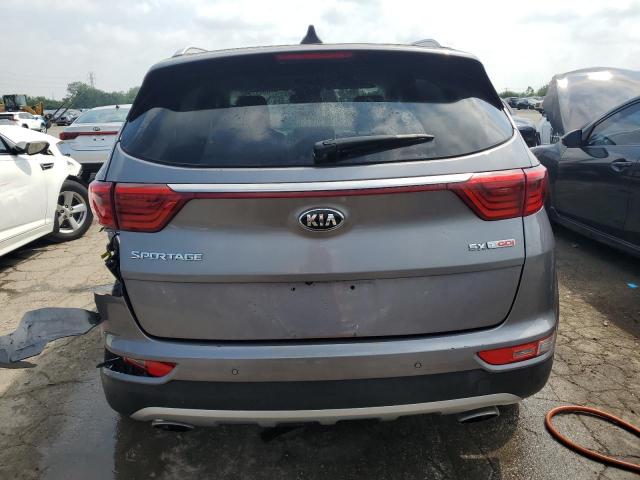 KNDPR3A65H7260292 - 2017 KIA SPORTAGE SX GRAY photo 6