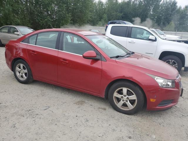 1G1PF5S95B7157208 - 2011 CHEVROLET CRUZE LT BURGUNDY photo 4