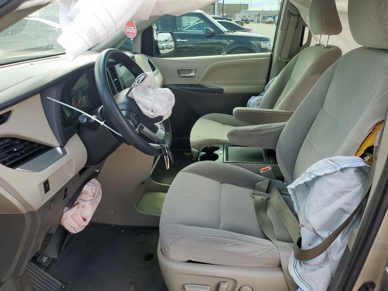 5TDKK3DC9FS633482 - 2015 TOYOTA SIENNA LE TAN photo 7